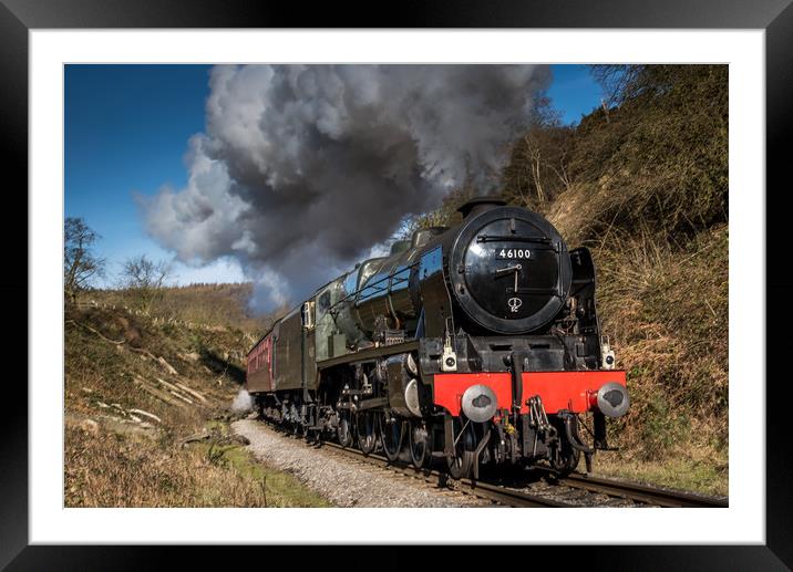 The Royal Scot Framed Mounted Print by Dave Hudspeth Landscape Photography