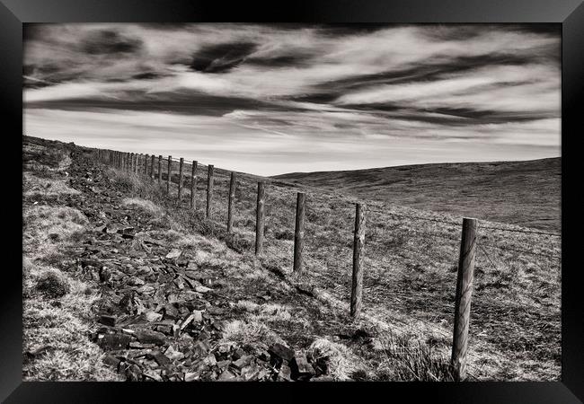Brecon landscape Framed Print by Andrew Richards