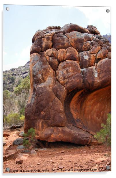 Flinders Ranges, South Australia Acrylic by Carole-Anne Fooks