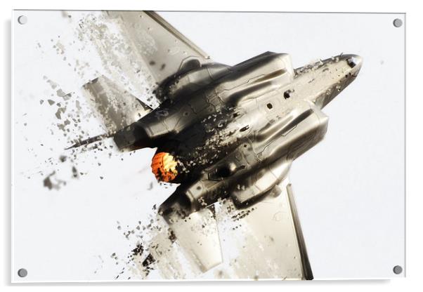F-35 Shatter Acrylic by J Biggadike