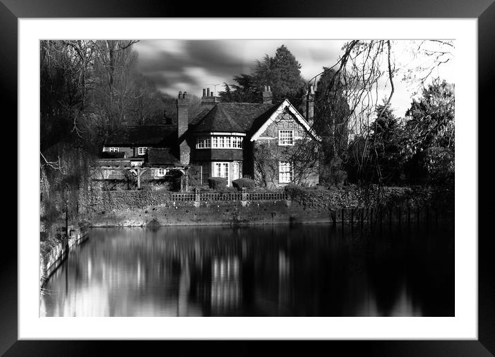 Mill Cottage Goring  Framed Mounted Print by Paul Shalan