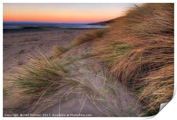 Aberthaw Beach Print by Neil Holman