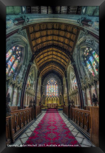 Marble Church Framed Print by Ian Mitchell