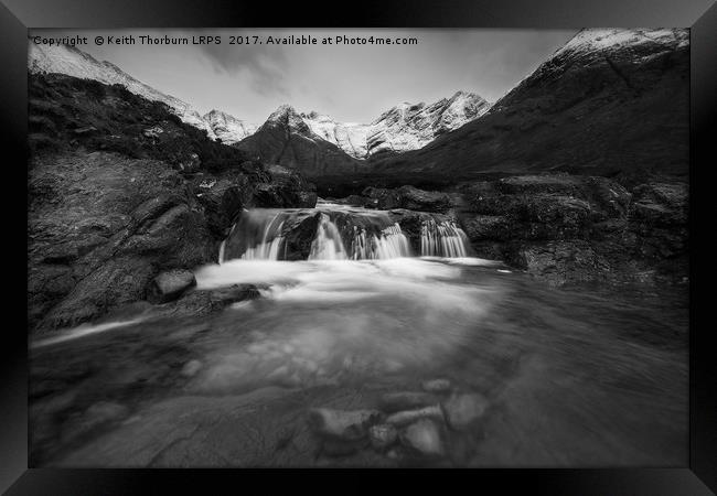Fairy Pools of River Brittle Framed Print by Keith Thorburn EFIAP/b