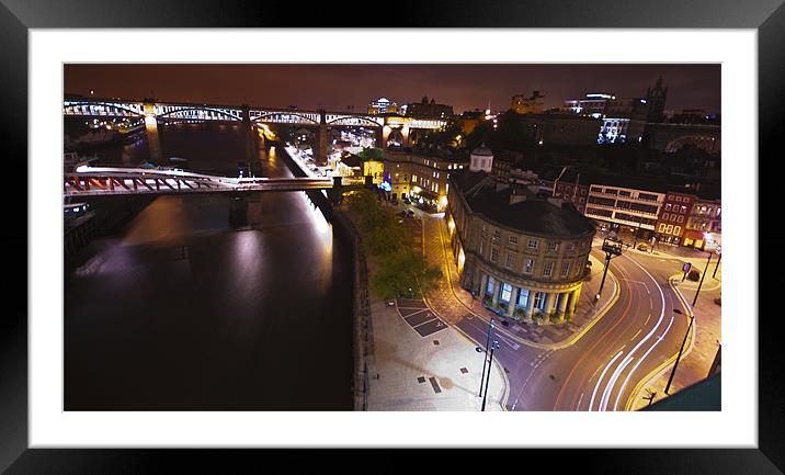 View From Above Framed Mounted Print by john appleby
