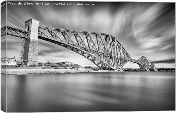 The Bridge Canvas Print by bryan hynd