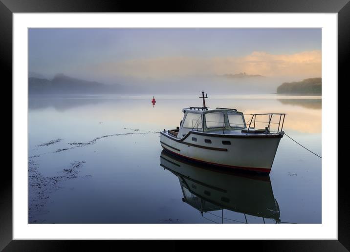 Serenity Framed Mounted Print by Michael Brookes