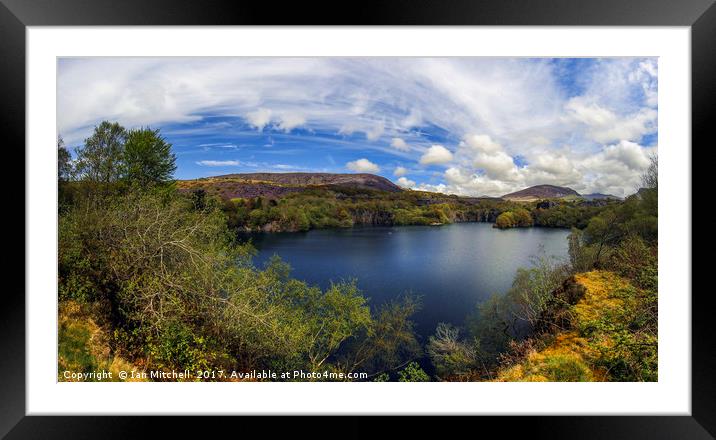 Dorothea Quarry Framed Mounted Print by Ian Mitchell