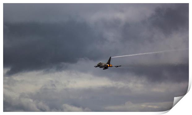 Typhoon Flyby Print by Aran Smithson