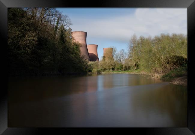 Ironbridge Power Station Framed Print by rawshutterbug 