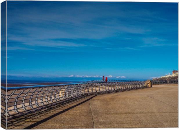 North Shore,Blackpool. Canvas Print by Victor Burnside