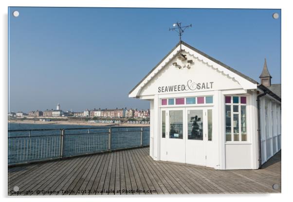 Seaweed & Salt cafe Southwold Pier, Suffolk Acrylic by Graeme Taplin Landscape Photography