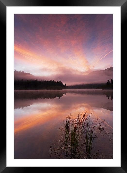 Heavenly Skies Framed Mounted Print by Mike Dawson