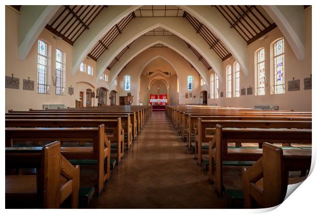 St Wulstans Church, Fleetwood Print by Alan Duggan