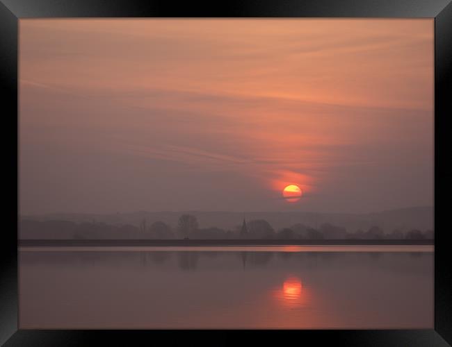 Sunrise at Arlington Framed Print by Sue MacCallum- Stewart