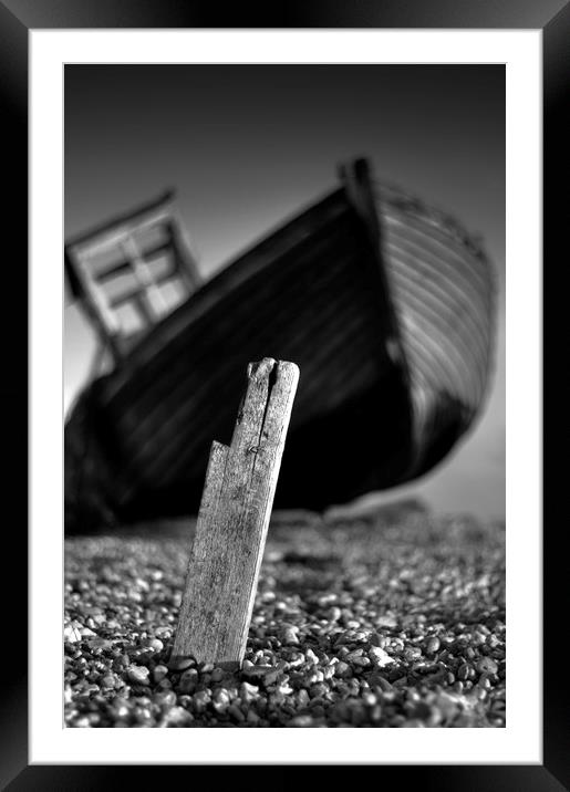 Dungeness Framed Mounted Print by mark leader