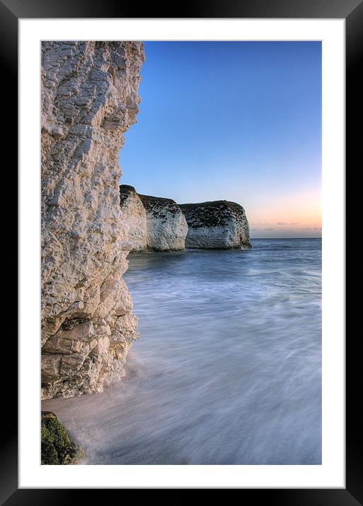 Flamborough Head Framed Mounted Print by Martin Williams