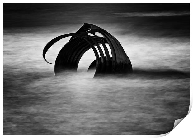 Marys Shell in silhouette Print by David McCulloch