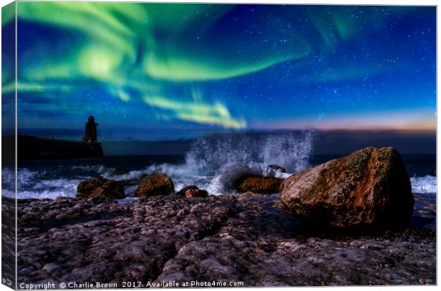 Northern light Canvas Print by Ankor Light