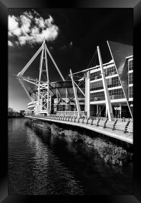 The Principality Stadium  Framed Print by Andrew Richards