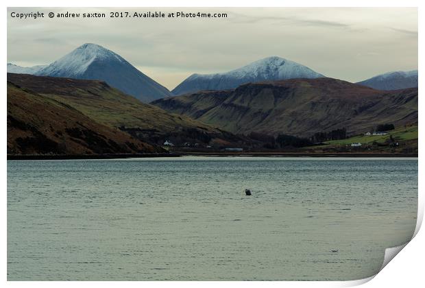 LOCH CARBOST Print by andrew saxton