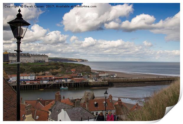 Whitby Print by Derek Corner