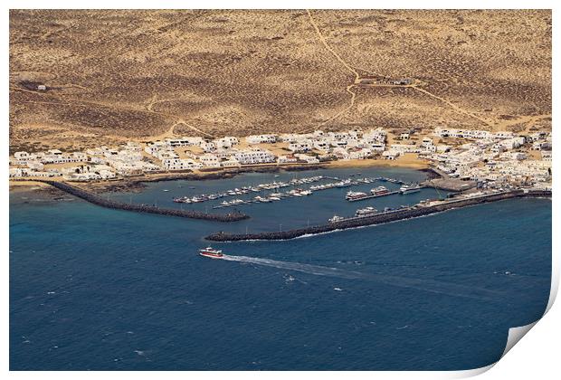 La Graciosa  Print by Tony Murtagh