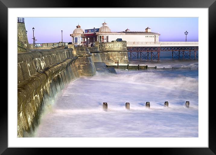 Cromer Pier and Seawall Framed Mounted Print by Stephen Mole