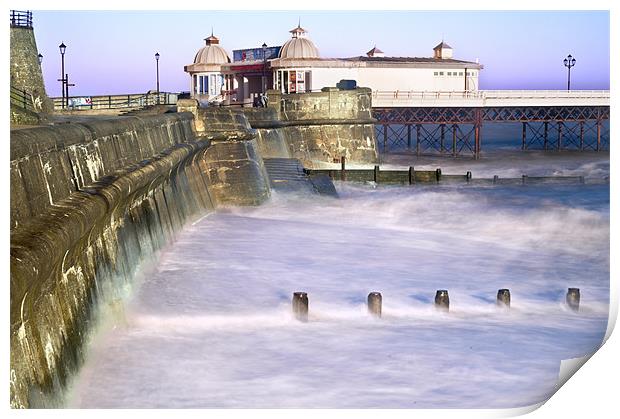 Cromer Pier and Seawall Print by Stephen Mole