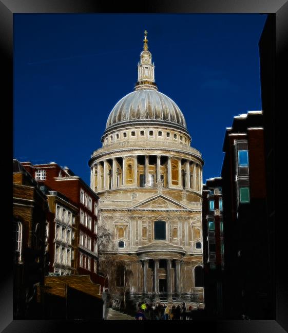 St Pauls Framed Print by David French
