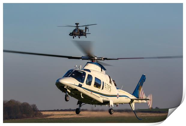 EPTS Augusta Westland 109 Print by Oxon Images