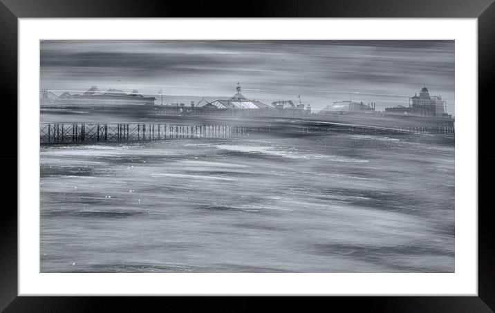 Palace Pier with a Twist 2 Framed Mounted Print by Sue MacCallum- Stewart