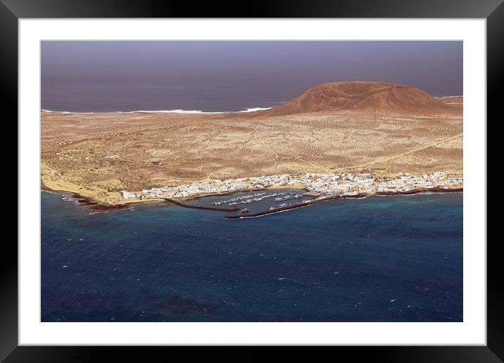 La Graciosa Island Framed Mounted Print by Tony Murtagh