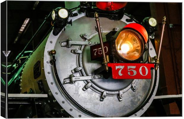 Engine 750 Canvas Print by Darryl Brooks