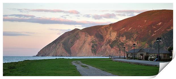 Foreland Point Panoramic Print by graham young