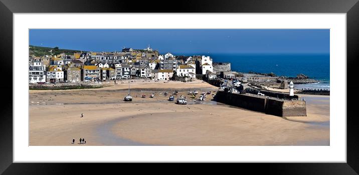 St Ives, Cornwall Framed Mounted Print by Brian Spooner