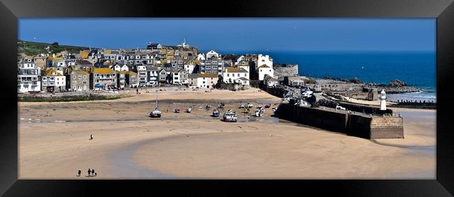 St Ives, Cornwall Framed Print by Brian Spooner