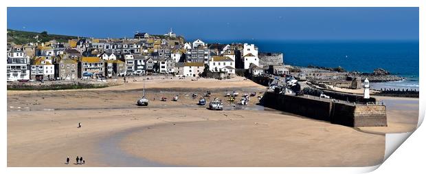 St Ives, Cornwall Print by Brian Spooner