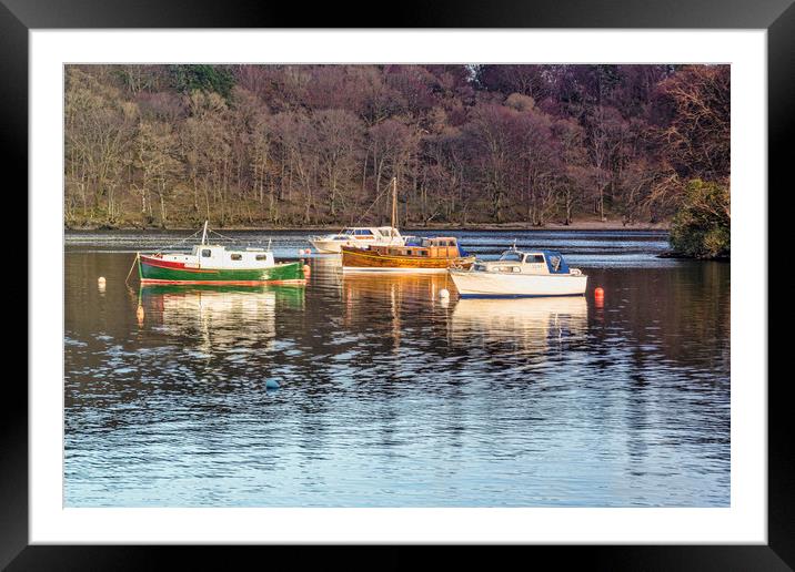 Aldochlay Loch Lomond Framed Mounted Print by Valerie Paterson