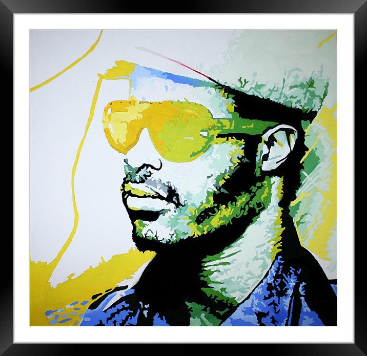Stevie's Wonder-ful Framed Mounted Print by Toon Photography