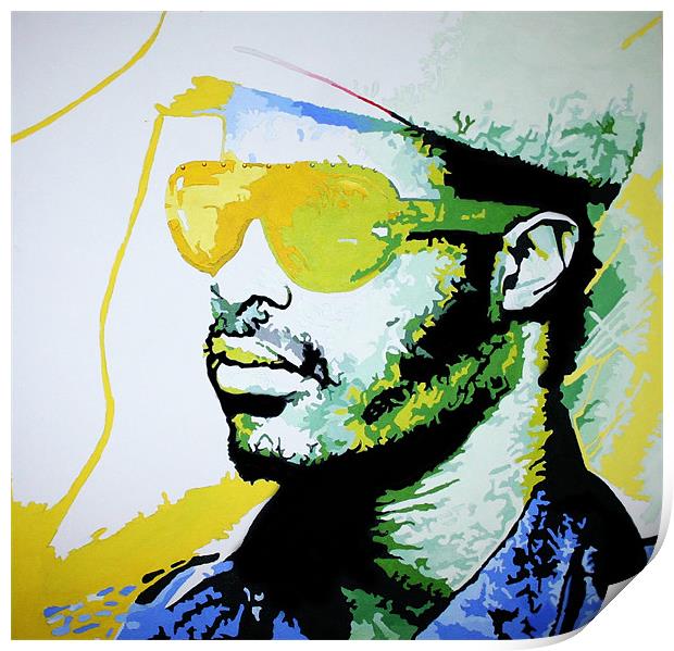 Stevie's Wonder-ful Print by Toon Photography