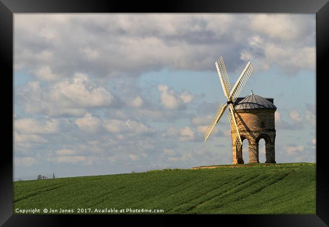 Chesterton Windmill Framed Print by Jon Jones