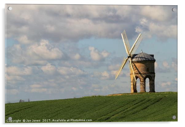 Chesterton Windmill Acrylic by Jon Jones