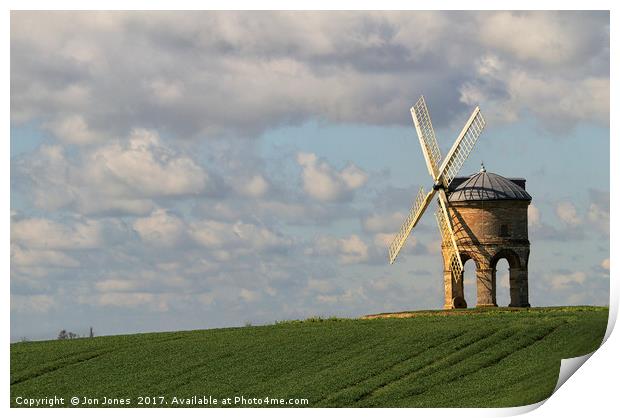 Chesterton Windmill Print by Jon Jones
