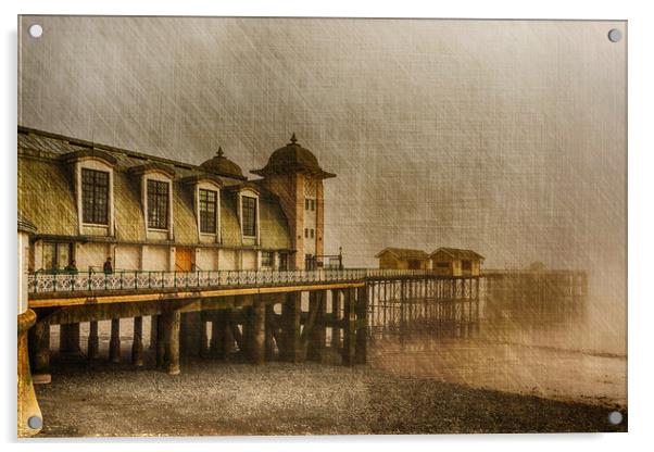 Penarth Pier Acrylic by Steve Purnell