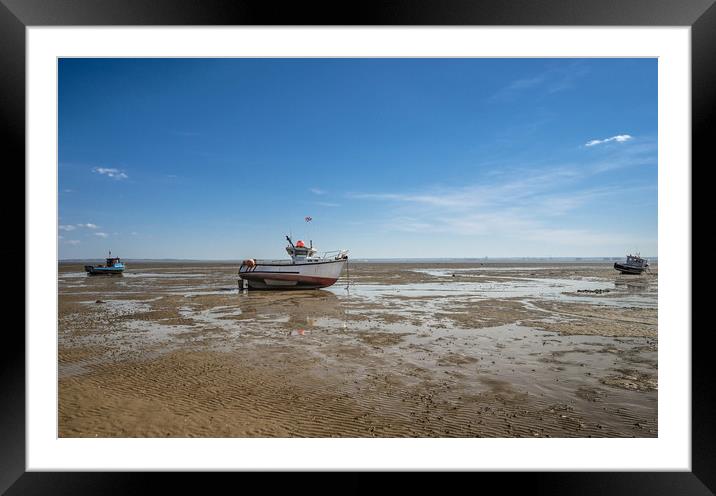 Low Tide Framed Mounted Print by Rob Camp