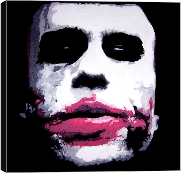 The Joker Canvas Print by Toon Photography