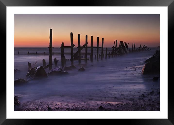 30 minutes before dawn Framed Mounted Print by Stephen Mole