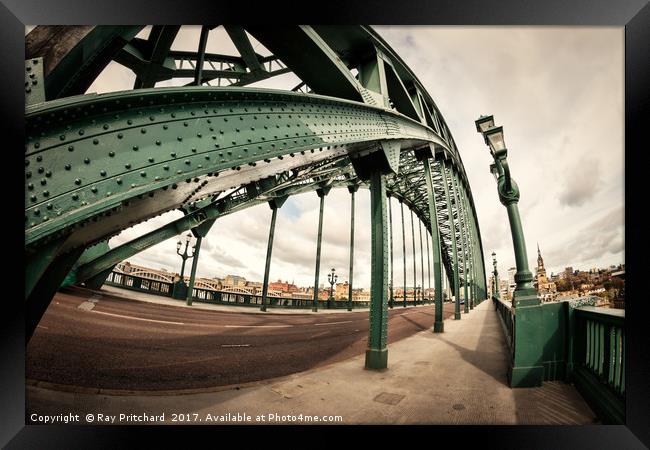 Tyne Bridge 8mm Framed Print by Ray Pritchard