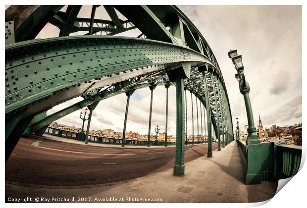Tyne Bridge 8mm Print by Ray Pritchard